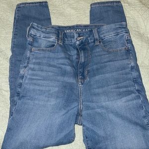 American Eagle hi-rise curvy jegging